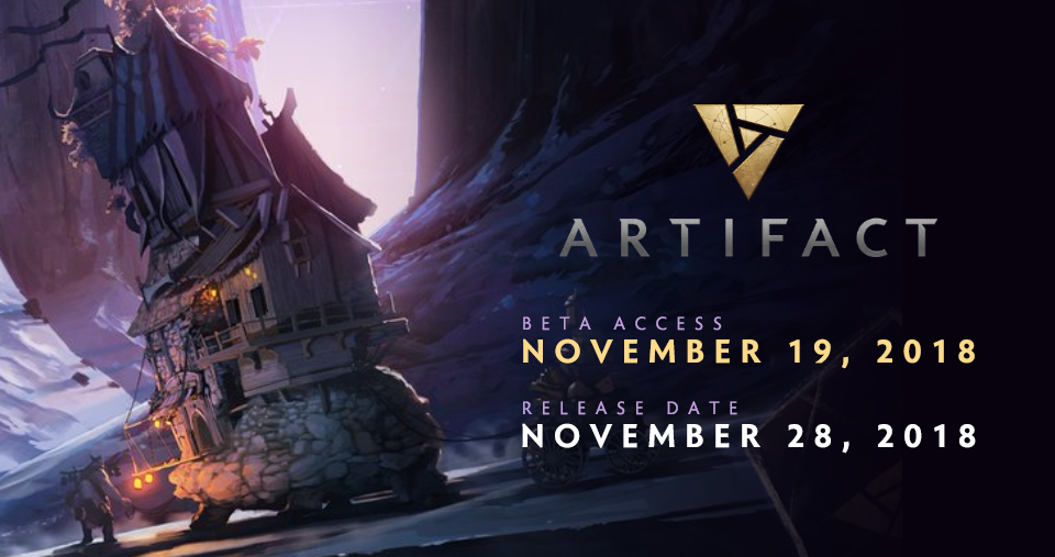 Artifact เกมการ์ดฮีโร่ DotA เปิดให้เล่น Beta วันที่ 19 พฤศจิกายนนี้