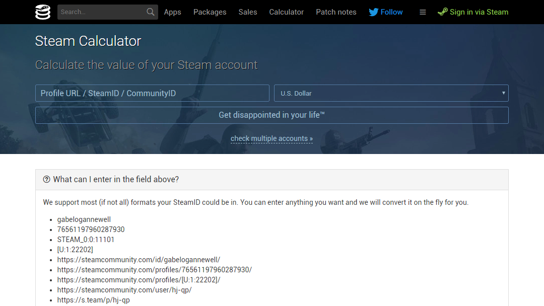 มาดูซิ คุณหมดเงินกับ Steam ไปแล้วเท่าไหร่? ที่ steamdb.info