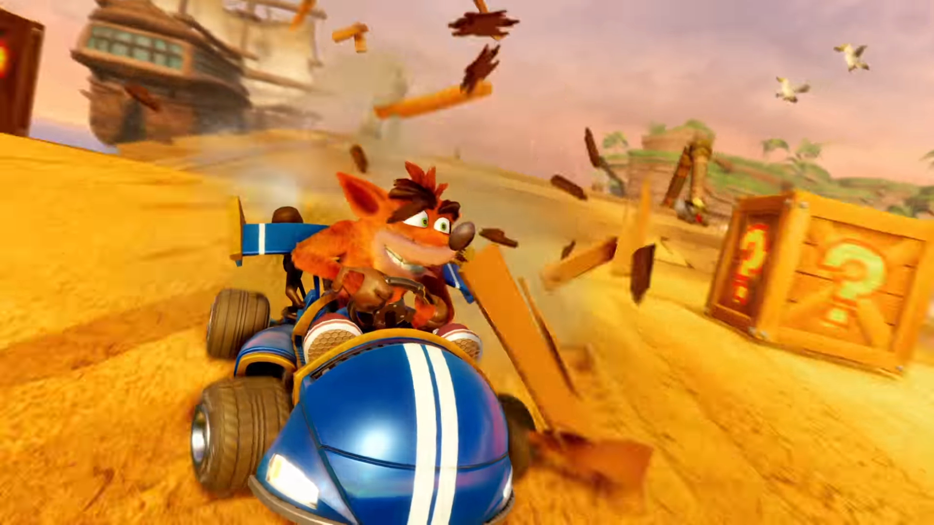 Crash Team Racing กลับมาพร้อมกับความป่วนยิ่งกว่าเก่าในชื่อ Crash Team Racing Nitro Fueled