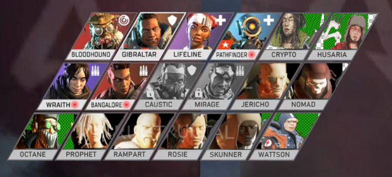 Apex Legends Datamine เผย พบว่าที่ตัวละครเพิ่มเติมอีก 10 ตัว