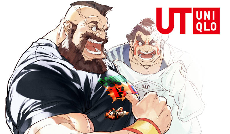 UT UNIQLO ออกคอลเล็กชั่นใหม่ 12 เสื้อยืดลาย Street Fighter