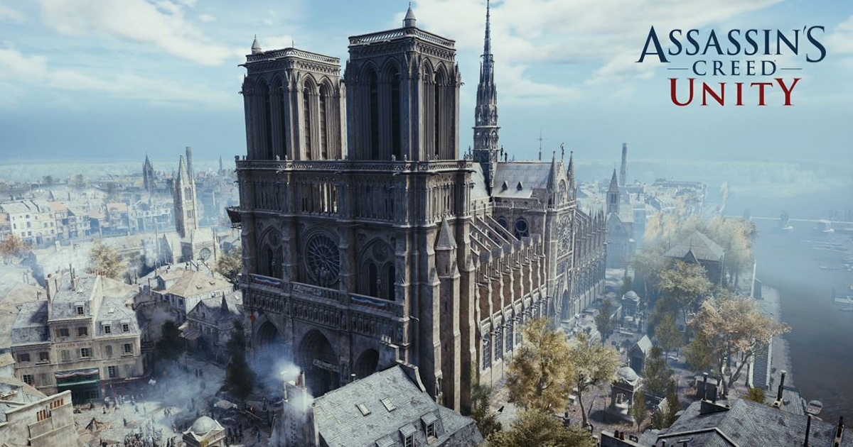 Ubisoft แจกฟรี Assassins Creed Unity ร่วมสัมผัสกับความงดงามของ Notre Dame