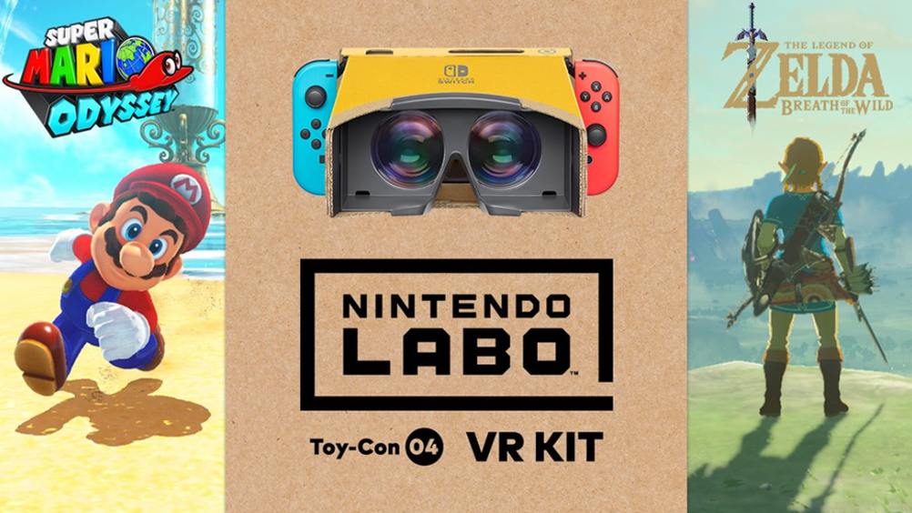 Mario Odyssey และ The Legend of Zelda: Breath of the Wild เตรียมซัพพอร์ท Labo VR KIT