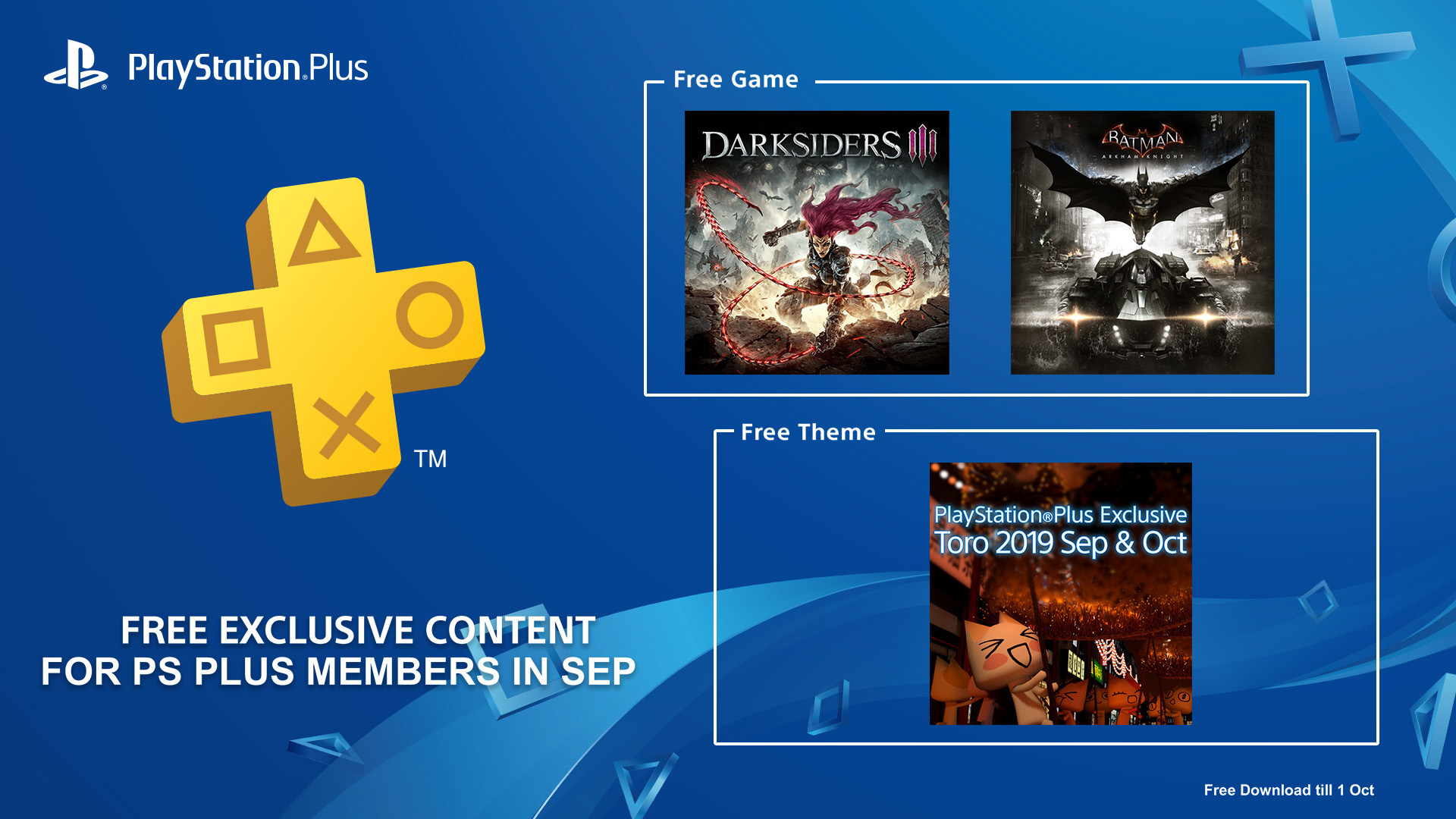 เกมฟรี PS Plus กันยายนมาแล้ว! กดซื้อกันได้เลย Batman/DS III