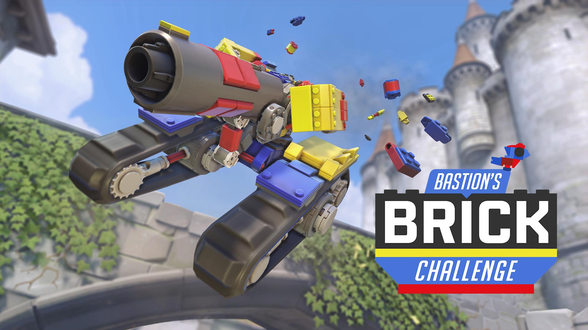 ภารกิจใหม่มาแล้ว! Bastion’s Brick Challenge ดู ชม รับของสกินทอง Bastion ลาย LEGO