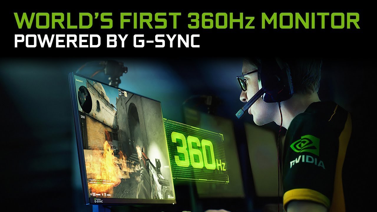 ตามนุษย์มองเห็นได้แค่ 60FP… NVIDIA เปิดตัวจอเทพ 360Hz !